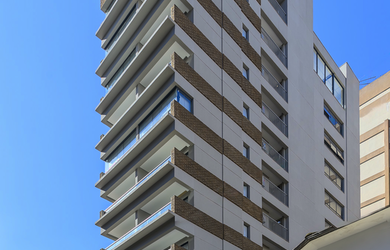 Imagem: O studio possui 1 Dormitório, 1 Banheiro, 25m² de Área e