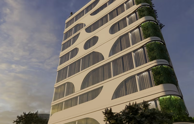 Imagem: O apartamento possui 1 Dormitório, 1 Banheiro, 28m² de Área