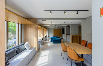 Imagem: O apartamento possui 2 Dormitórios, 1 Banheiro, 40m² de Área