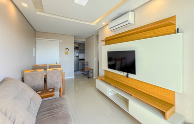 Imagem: O apartamento possui 2 Dormitórios, 1 Suíte, 3 Banheiros