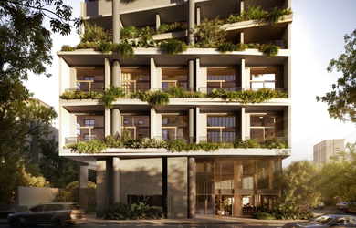 Imagem: O studio possui 1 Dormitório, 1 Banheiro, 30m² de Área e