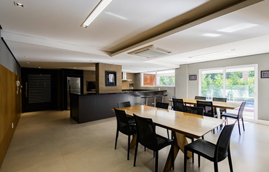 Imagem: O apartamento possui 3 Dormitórios, 3 Suítes, 5 Banheiros