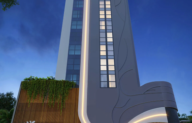 Imagem: O apartamento possui 2 Dormitórios, 2 Suítes, 3 Banheiros