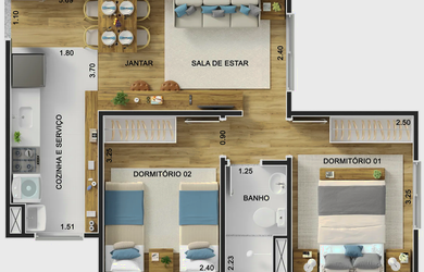 Imagem 11: APARTAMENTO RESIDENCIAL em Campinas - SP, Chácara São Domingos