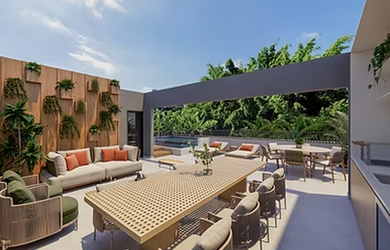 Imagem 2: 4 dormitórios, 4 suíte, 6 banheiro, 3 vagas na garagem