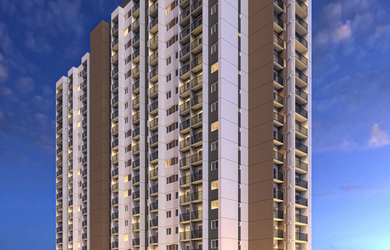 Imagem: O apartamento possui 1 Dormitório, 1 Suíte, 1 Banheiro, 26m²