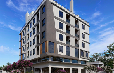 Imagem: O apartamento possui 2 Dormitórios, 1 Suíte, 2 Banheiros