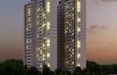 Imagem: O apartamento possui 1 Dormitório, 1 Banheiro, 28m² de Área