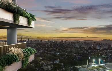 Imagem: O apartamento à venda possui 4 Dormitórios, 4 Suítes, 5 Banheiros