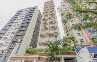 Imagem: O apartamento possui 1 Dormitório, 1 Suíte, 1 Banheiro, 1