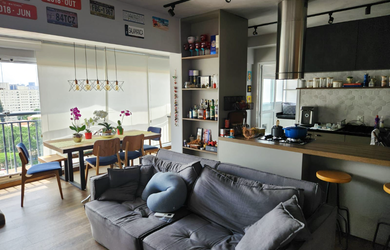 Imagem: O apartamento possui 2 Dormitórios, 2 Suítes, 3 Banheiros