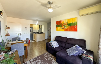 Imagem: O apartamento possui 3 Dormitórios, 1 Suíte, 3 Banheiros e