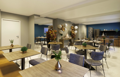 Imagem 7: 1 dormitório, 1 suítes, 1 banheiros, 24M² de Área Construída