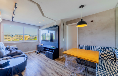 Imagem: O apartamento possui 2 Dormitórios, 1 Suíte, 4 Banheiros