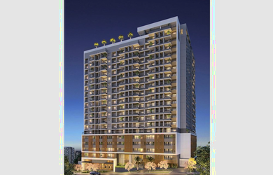 Imagem: O apartamento possui 1 Dormitório, 1 Suíte, 1 Banheiro, 51m²