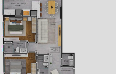 Imagem 16: APARTAMENTO RESIDENCIAL em Porto Belo - SC, Jardim Dourado