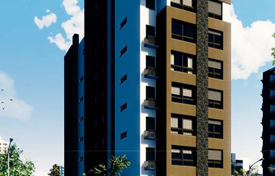 Imagem: O apartamento possui 2 Dormitórios, 1 Suíte, 2 Banheiros