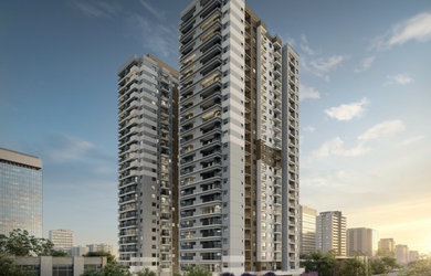 Imagem: O apartamento possui 2 Dormitórios, 1 Suíte, 2 Banheiros