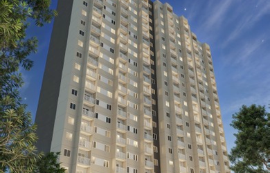 Imagem: O apartamento possui 2 Dormitórios, 1 Suíte, 2 Banheiros