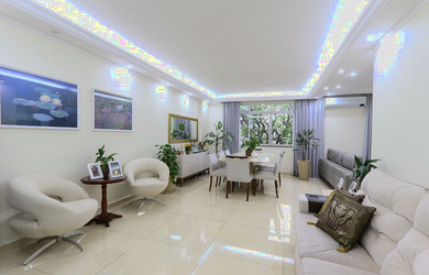 Imagem: O apartamento possui 4 Dormitórios, 1 Suíte, 4 Banheiros