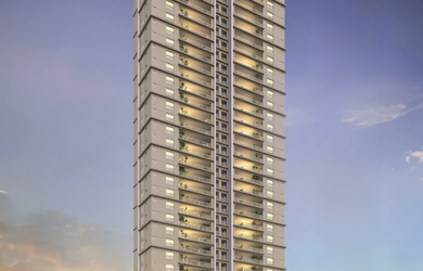 Imagem: O apartamento possui 4 Dormitórios, 2 Suítes, 5 Banheiros