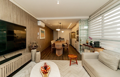 Imagem: O apartamento possui 2 Dormitórios, 2 Suítes, 3 Banheiros