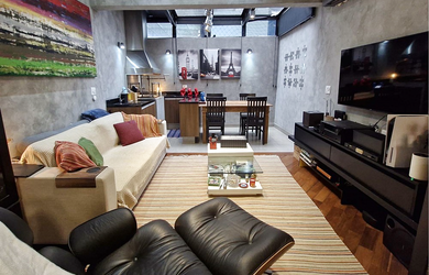 Imagem: A casa em condomínio possui 2 Dormitórios, 2 Suítes, 3 Banheiros