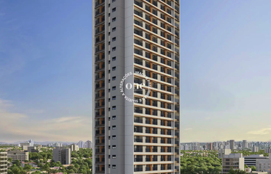 Imagem: O apartamento possui 1 Dormitório, 1 Suíte, 1 Banheiro e 24m²