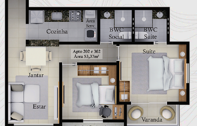 Imagem 11: APARTAMENTO RESIDENCIAL em João Pessoa - PB, Altiplano Cabo Branco