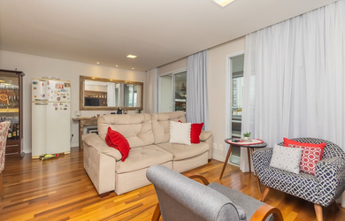 Imagem: O apartamento possui 3 Dormitórios, 1 Suíte, 3 Banheiros