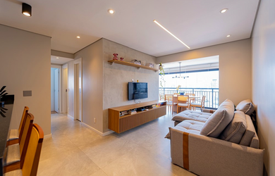 Imagem: O apartamento possui 3 Dormitórios, 1 Suíte, 3 Banheiros