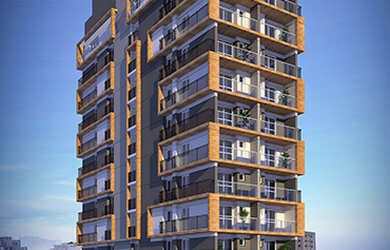 Imagem: O apartamento possui 1 Dormitório, 1 Banheiro, 17m² de Área