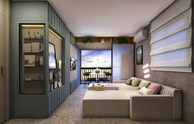 Imagem 2: Studio à venda em São Paulo, Perdizes, com 1 quarto, 17,46m²