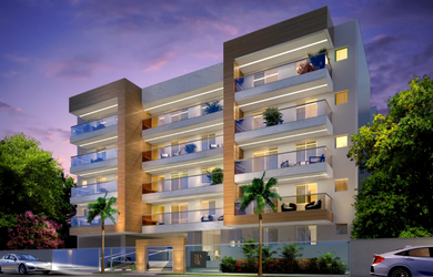 Imagem: O apartamento possui 2 Dormitórios, 2 Suítes, 3 Banheiros