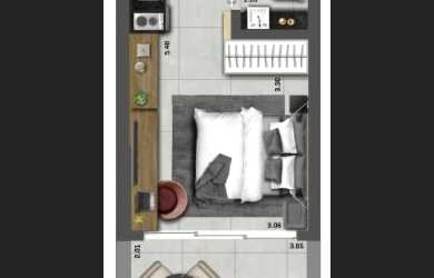 Imagem 11: ON Jurupis, 1 dormitório na Alameda Dos Jurupis