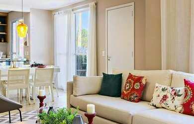 Imagem: A casa em condomínio possui 2 Dormitórios, 2 Banheiros, 1