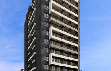 Imagem: O apartamento possui 2 Dormitórios, 1 Suíte, 2 Banheiros e