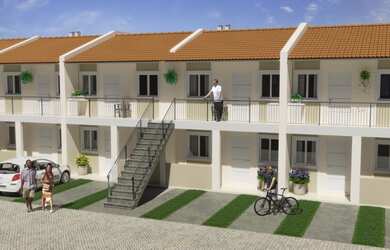 Imagem: A casa em condomínio possui 2 Dormitórios, 2 Banheiros, 1