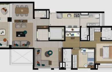 Imagem 13: Vista Caconde, 3 dormitórios na Rua Caconde