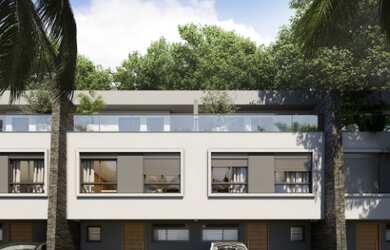 Imagem: A casa em condomínio possui 3 Dormitórios, 1 Suíte, 3 Banheiros