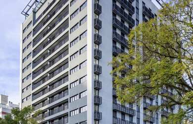 Imagem: O apartamento possui 1 Dormitório, 1 Suíte, 1 Banheiro e 1