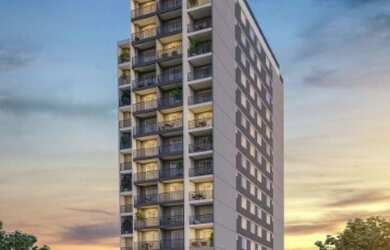 Imagem: O apartamento possui 1 Dormitório, 1 Banheiro, Imóvel novo