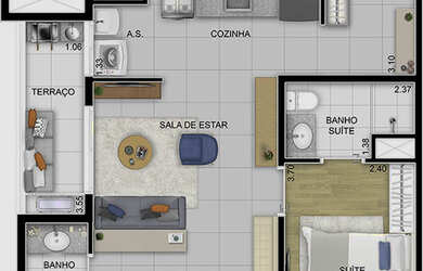 Imagem 13: APARTAMENTO RESIDENCIAL em Osasco - SP, Bela Vista