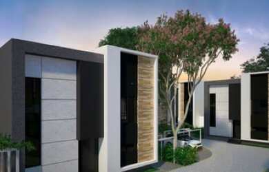 Imagem: A casa em condomínio possui 3 Dormitórios, 3 Suítes, 4 Banheiros