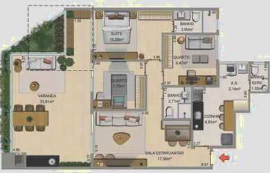 Imagem 11: Apartamento à venda no bairro Recreio dos Bandeirantes - Rio de Janeiro/RJ