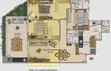 Imagem 12: Apartamento à venda no bairro Recreio dos Bandeirantes - Rio de Janeiro/RJ