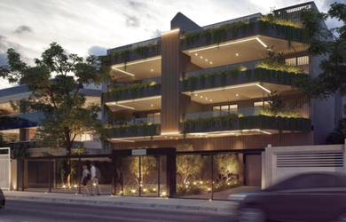 Imagem: O apartamento na cobertura possui 2 Dormitórios, 2 Banheiros