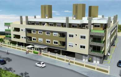 Imagem: O apartamento na cobertura possui 2 Dormitórios, 1 Suíte