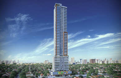 Imagem: O apartamento possui 3 Dormitórios, 3 Suítes, 5 Banheiros