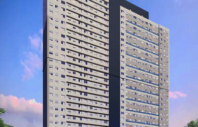 Imagem: O apartamento possui 1 Dormitório, 1 Suíte, 1 Banheiro, 25m²